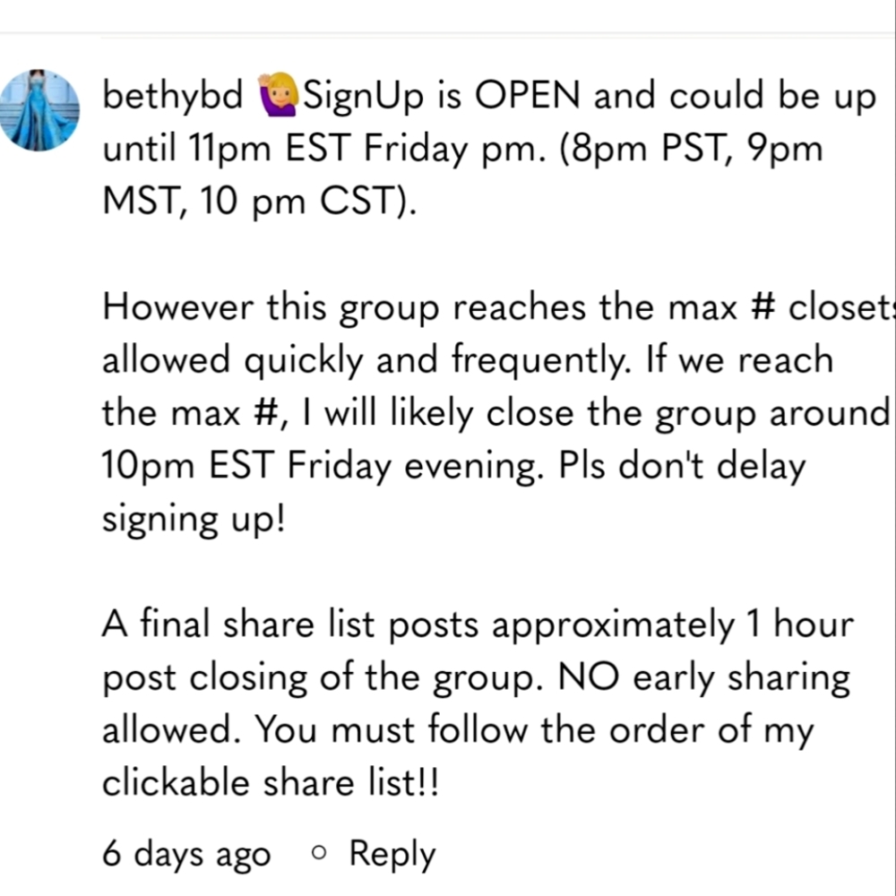 NO GROUPS TIL JUNE/Stay Tuned On Q&A Listing For Each Grp👒Saturday Down South🌴 - Picture 8 of 15